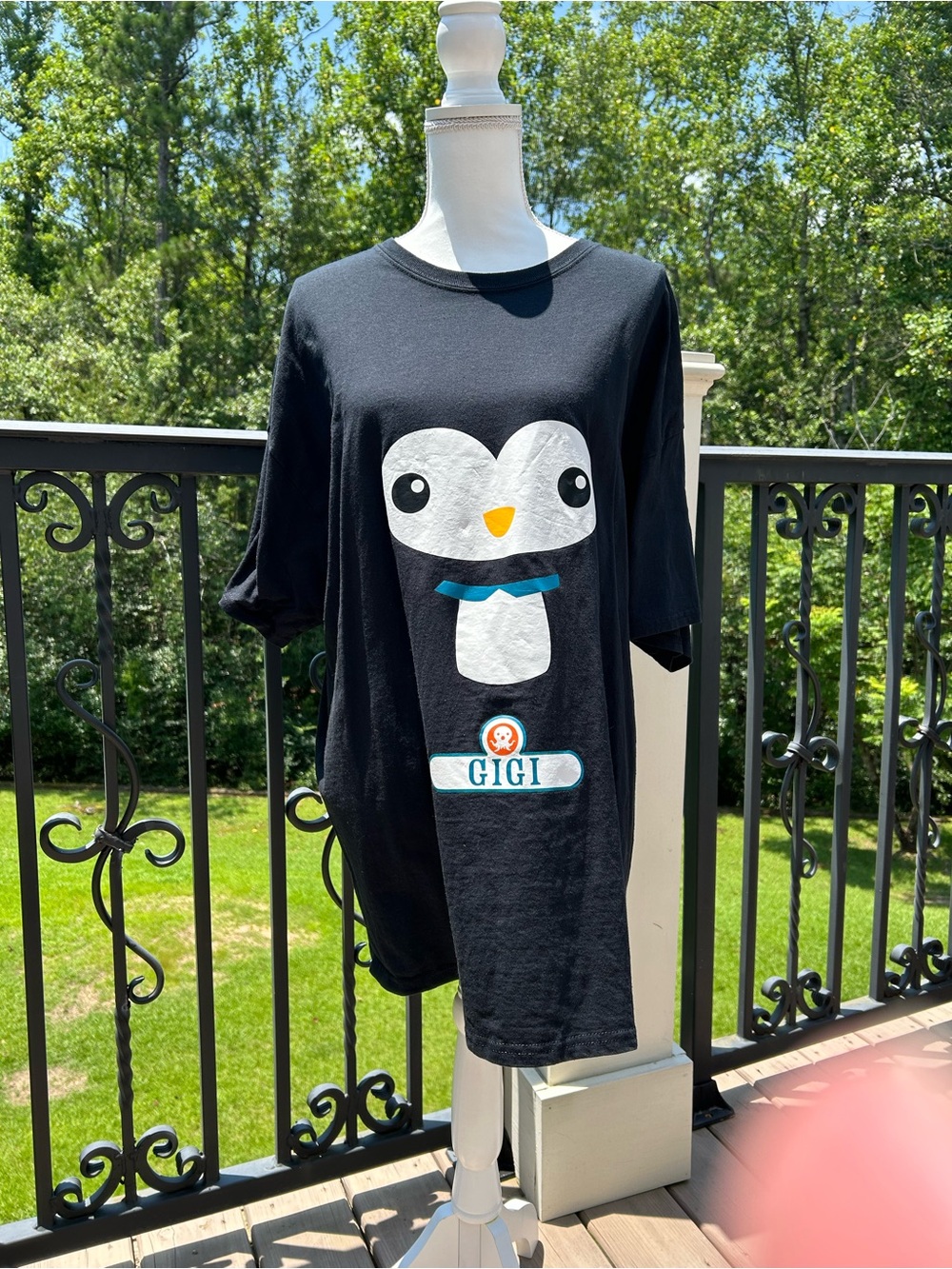Octonauts 2XL -Gigi -Black Tee